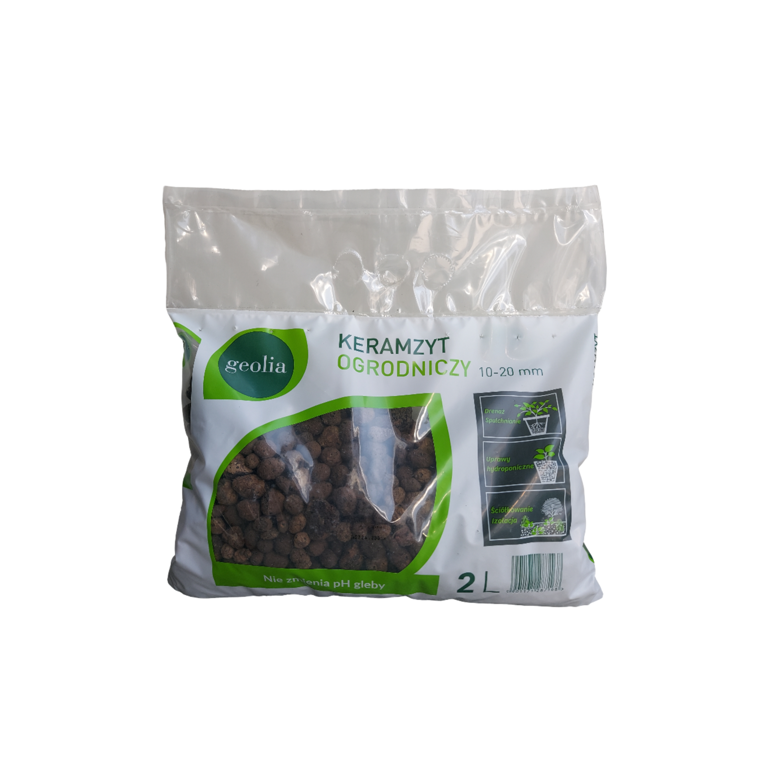 Keramzyt ogrodniczy 10-20 mm 2l brązowy Geolia - 4