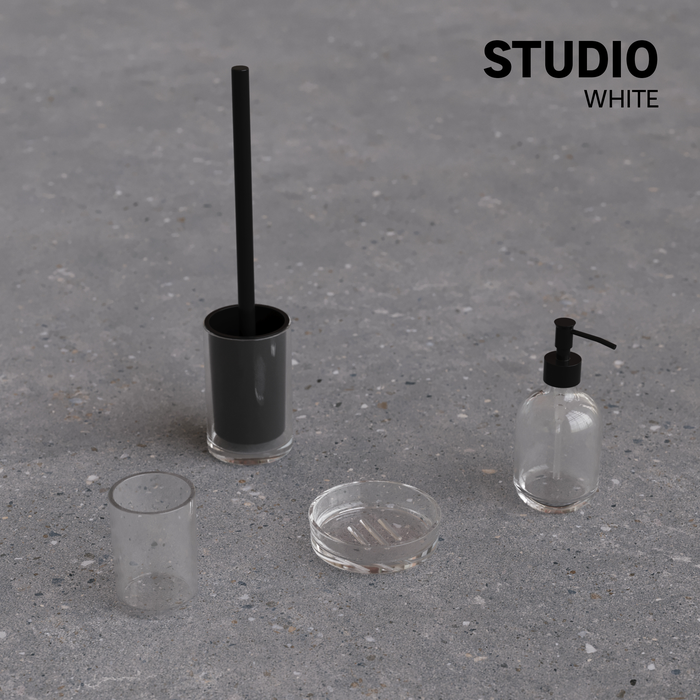 serie studio acessórios branco 