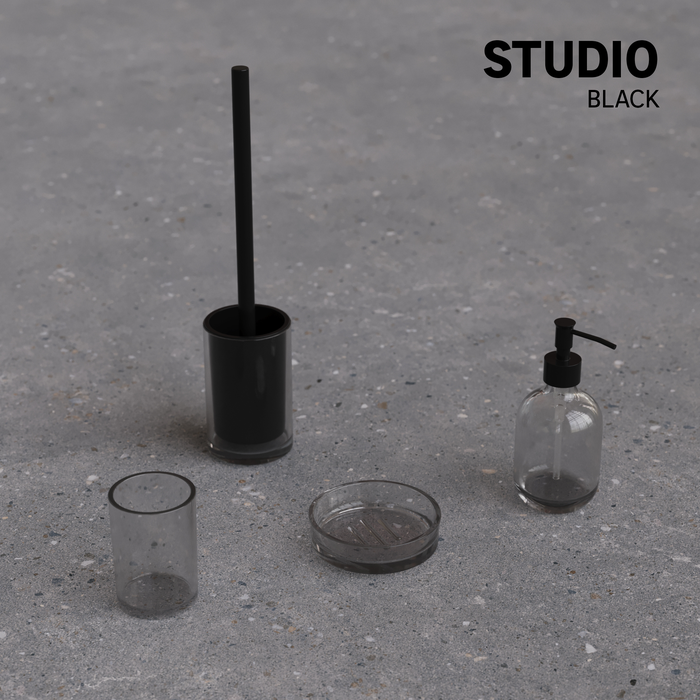 studio black transparent 