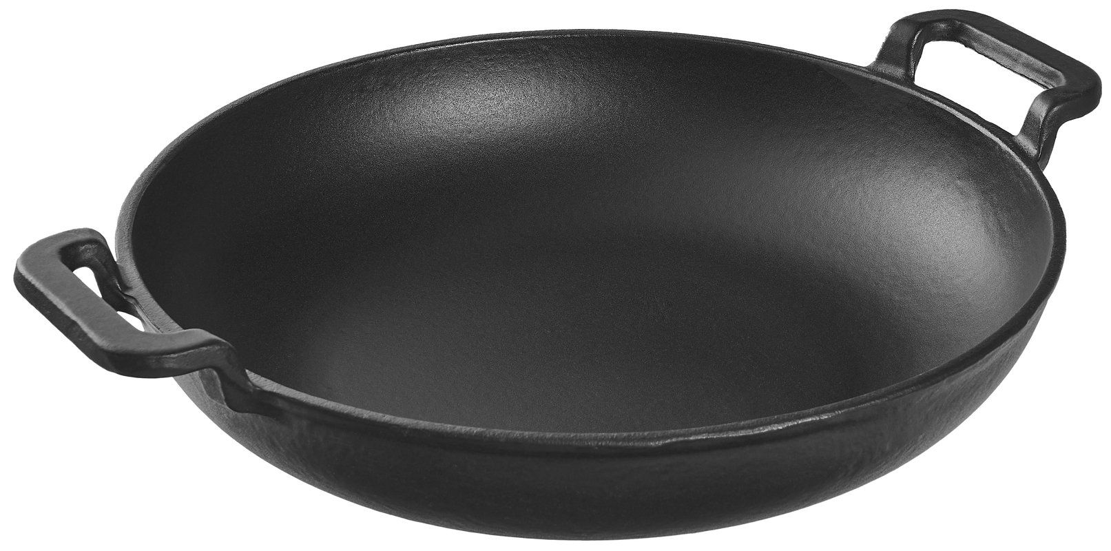 Patelnia Wok żeliwna śr. 34cm Naterial