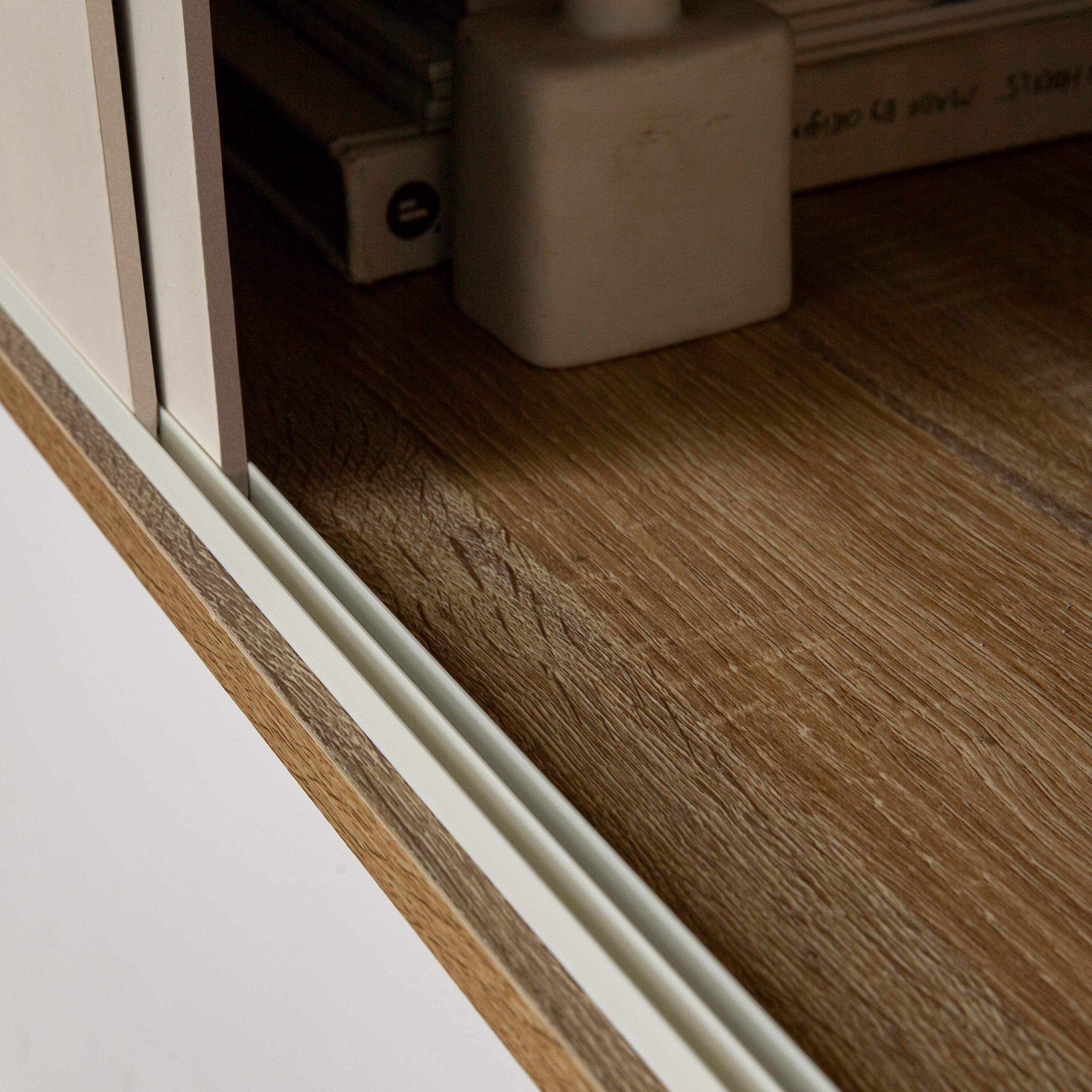 Perfil forma de doble U de PVC blanco STANDERS, Alt. 10 x An.18 mm x L.2 m - 3