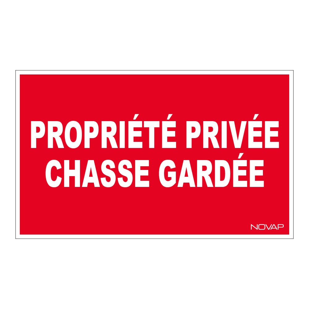 Panneau Pêche Interdite Propriété Privée 300x200mm