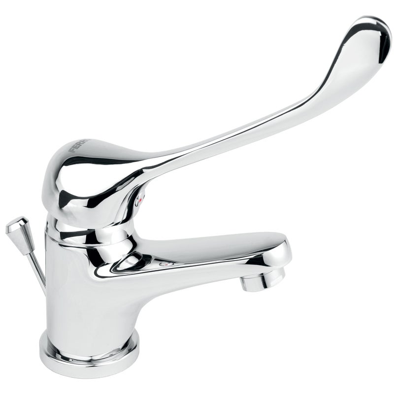 Bateria umywalkowa chrom z dźwignią BVAM2 Ferro