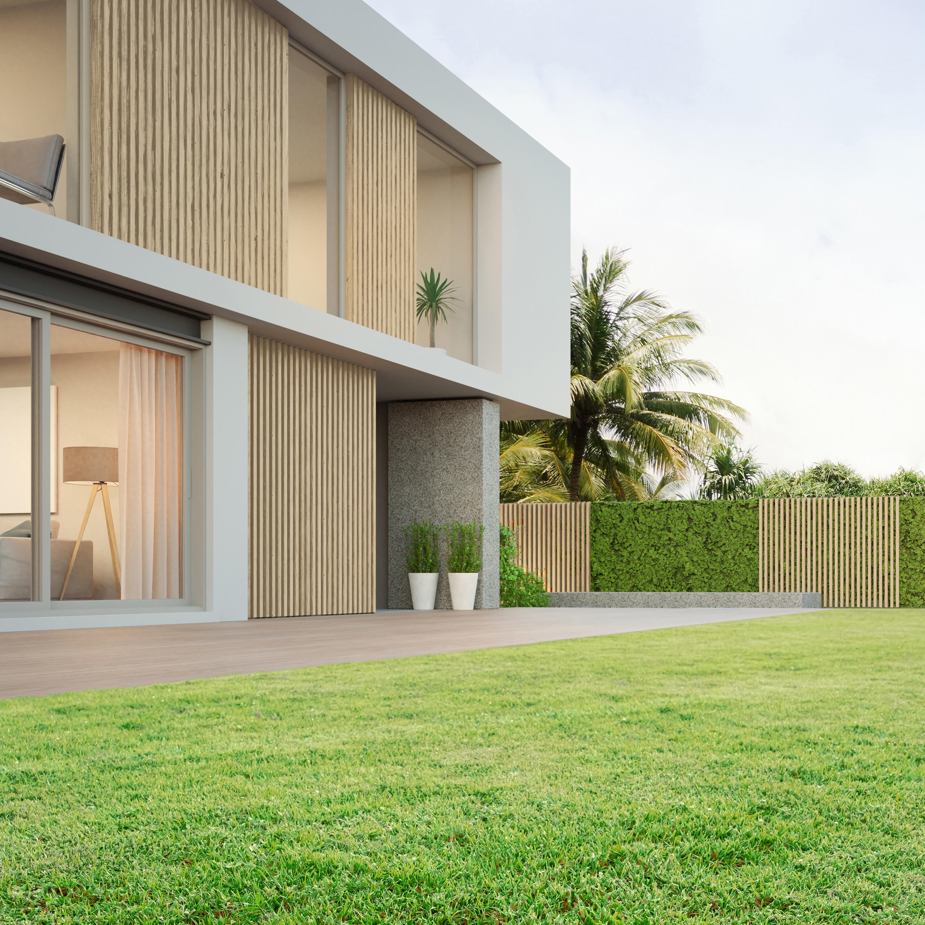 Protector madera exterior color incoloro para caseta de jardín LUXENS satinado 5L base agua - 5