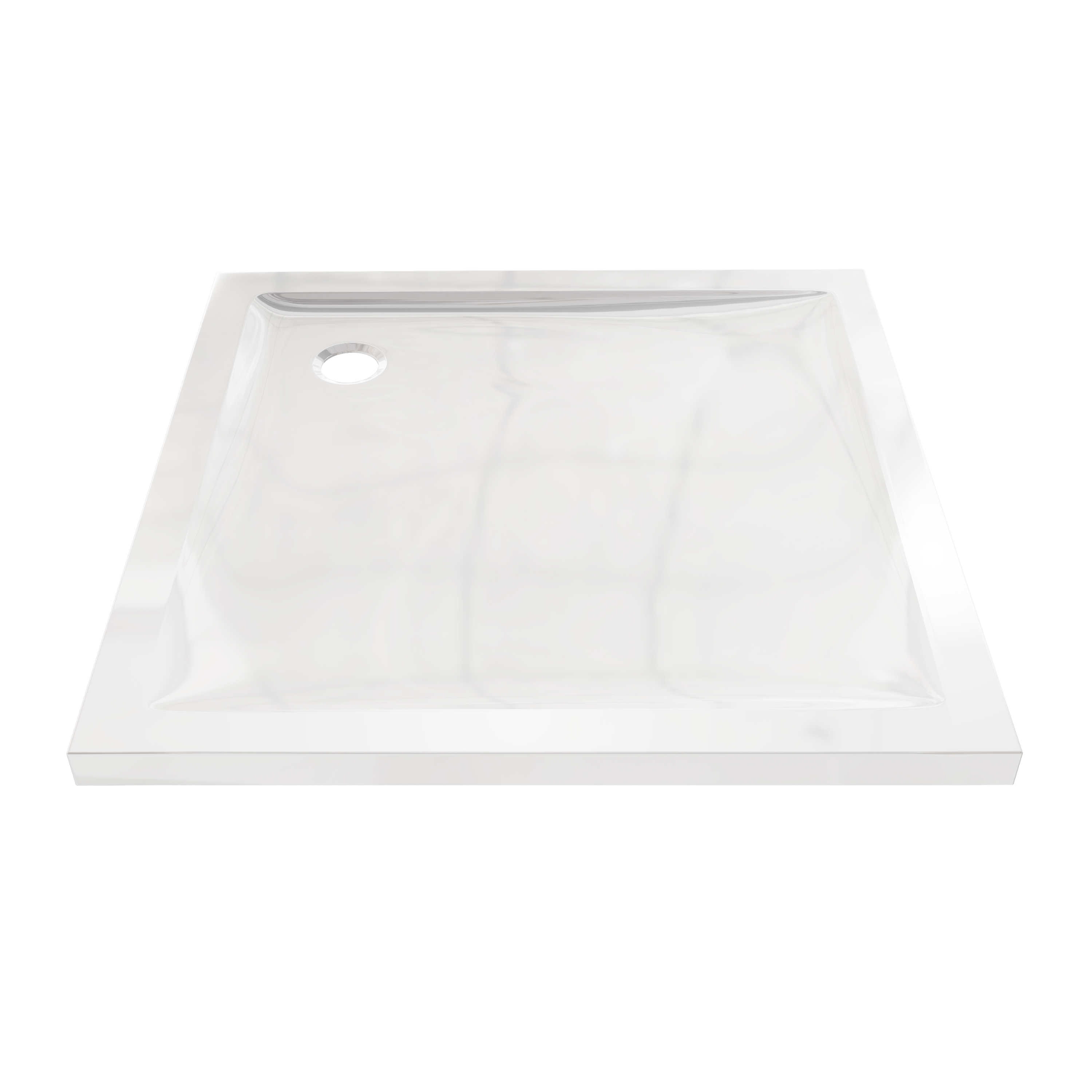 Brodzik do kabiny prysznicowej Gracio 90x90x4.5 cm połysk Wellneo