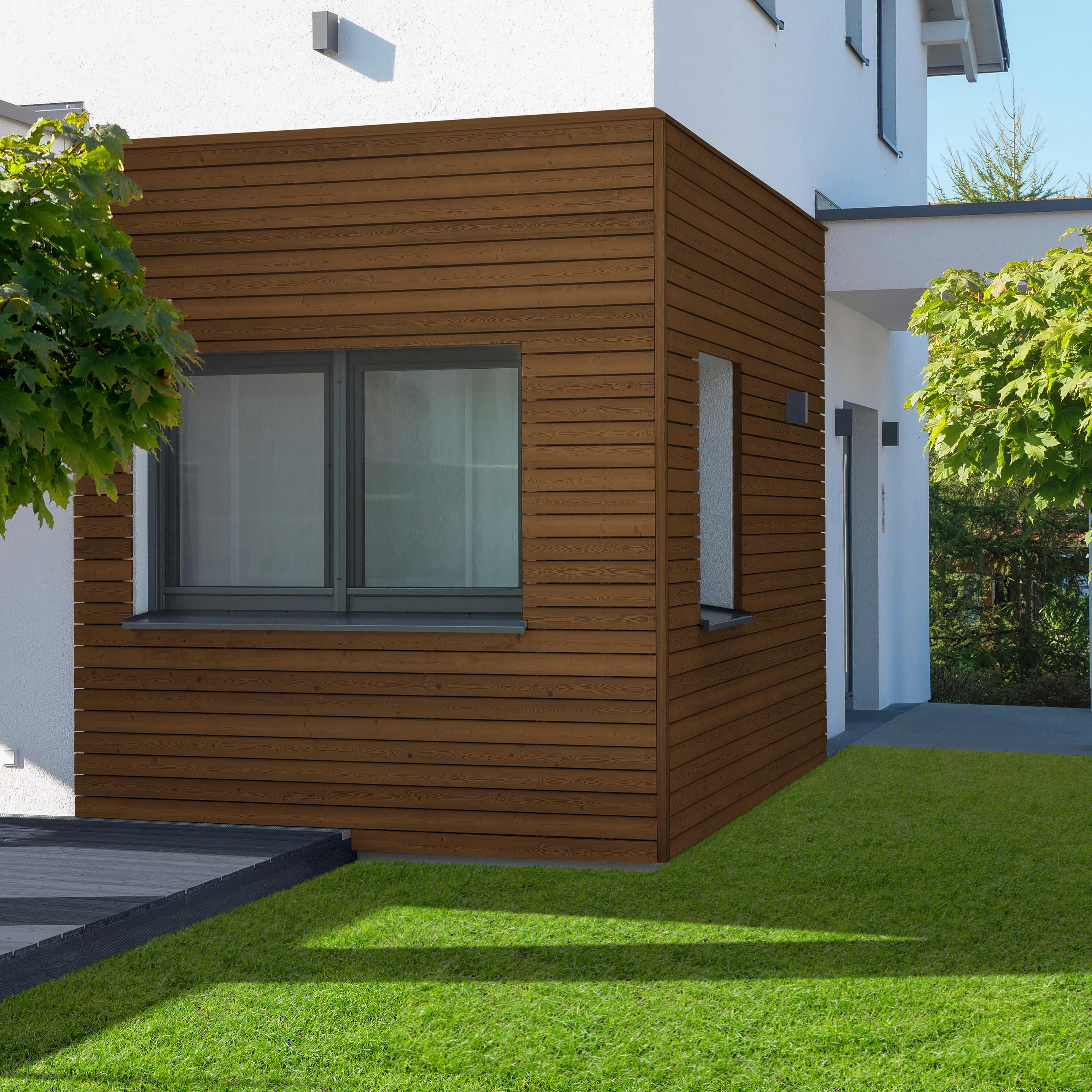 Lasure LUXENS Haute protection 8 ans chêne rustique satiné 5 l - 2