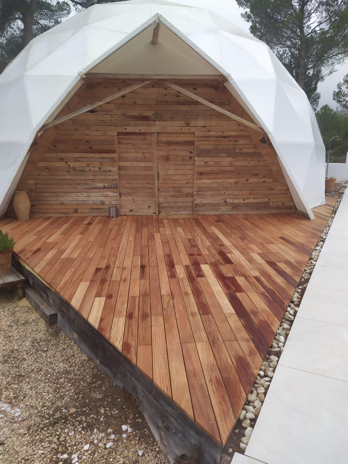 Listone da avvitare in legno Tali marrone L 120 x L 9 cm x Sp. 19 mm, 5 pezzi - 3
