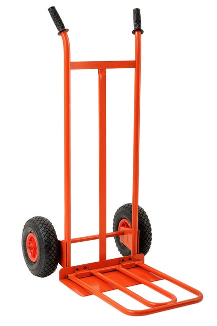 Carrello Pieghevole In Acciaio, Portata 200 Kg - Robusto E Pratico - Foto 7