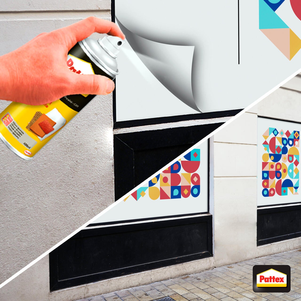 Cola de contacto Pattex 400 ml amarillo, para papel, resiste al calor. Para unir materiales. - 8