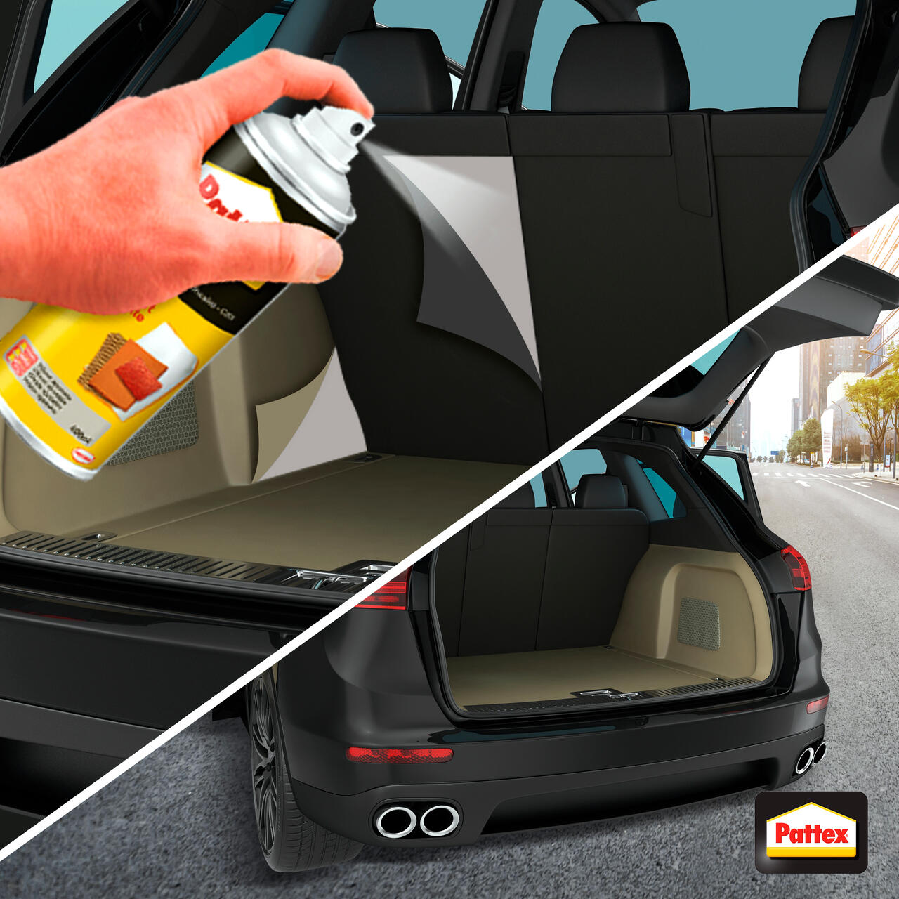 Cola de contacto Pattex 400 ml amarillo, para papel, resiste al calor. Para unir materiales. - 6