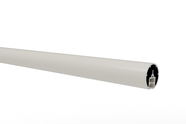 Main courante aluminium blanc OBAPI, 2 m