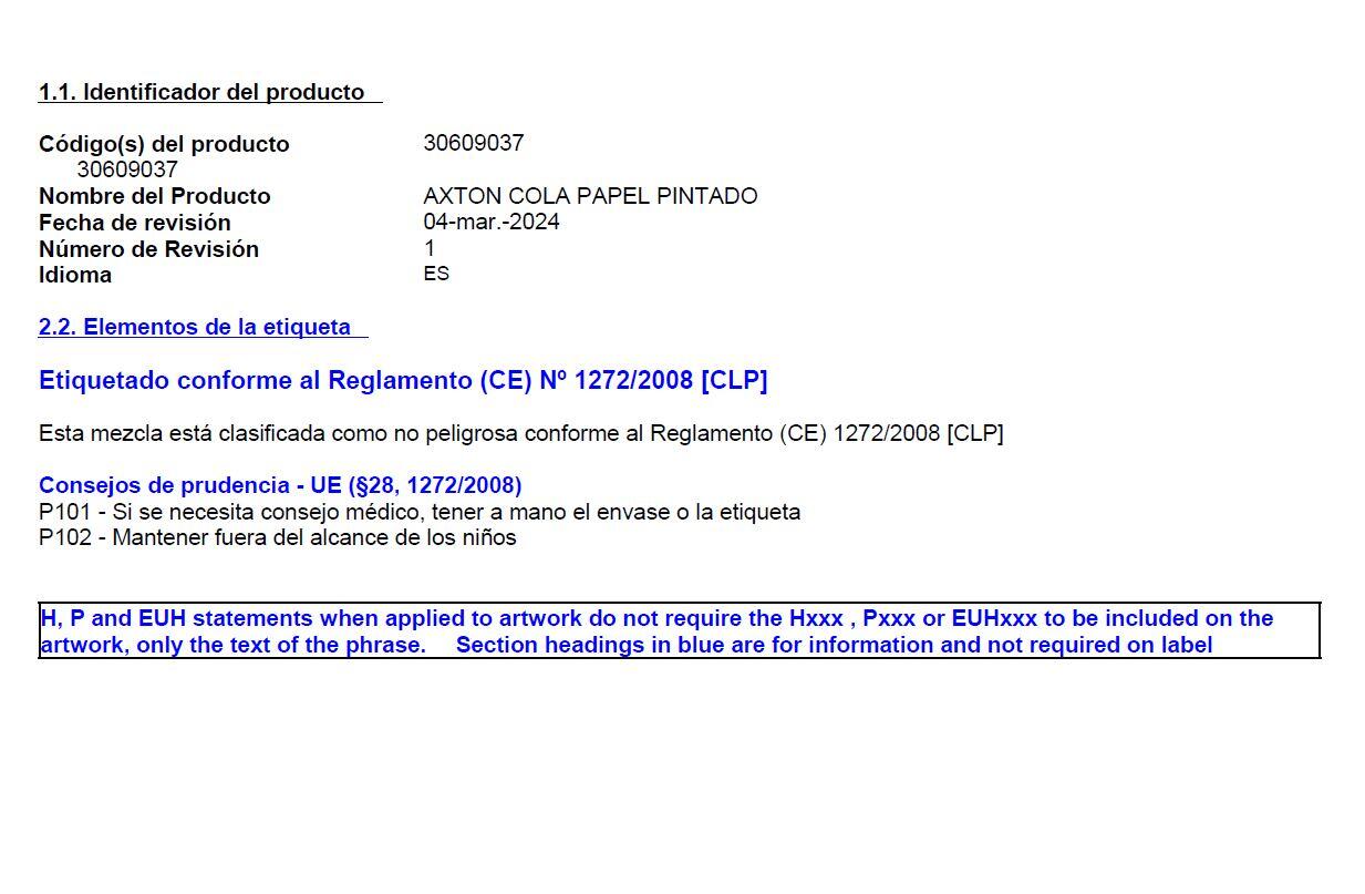 Cola para papel universal Axton 300 gr - 4