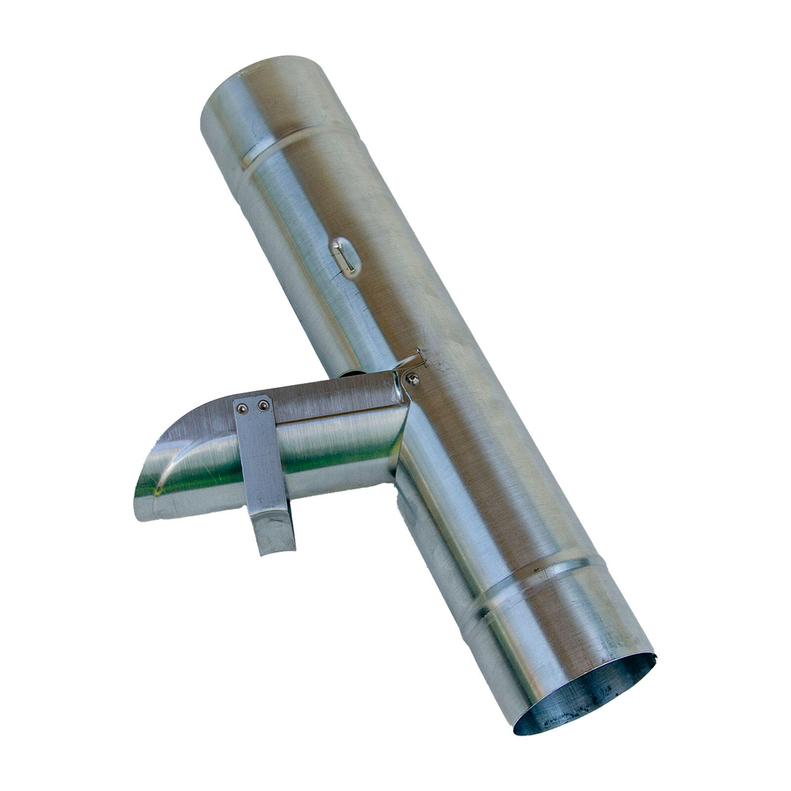 Récupérateur d'eau de pluie zinc gris LMC VIRANO, Dév.25 cm Diam.80 mm ...