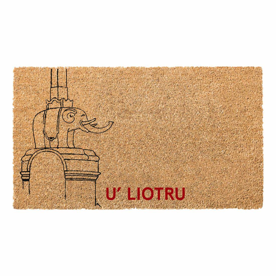 Zerbino In Gomma Con Inserti Assorbenti OLIVO.Shop - 25x75 Cm Antiscivolo