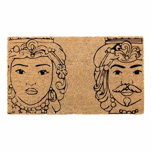 Zerbino In Cocco Siciliano Baroni Home - 70x40 Cm Dipinto A Mano | Per Esterno E Interno - Foto 7