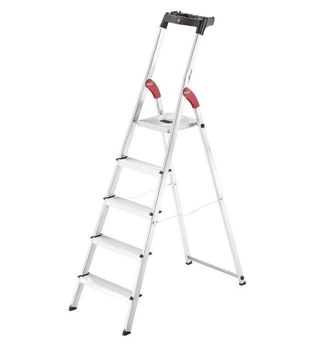 Scala HAILO L60 in alluminio 5 gradini 150 kg