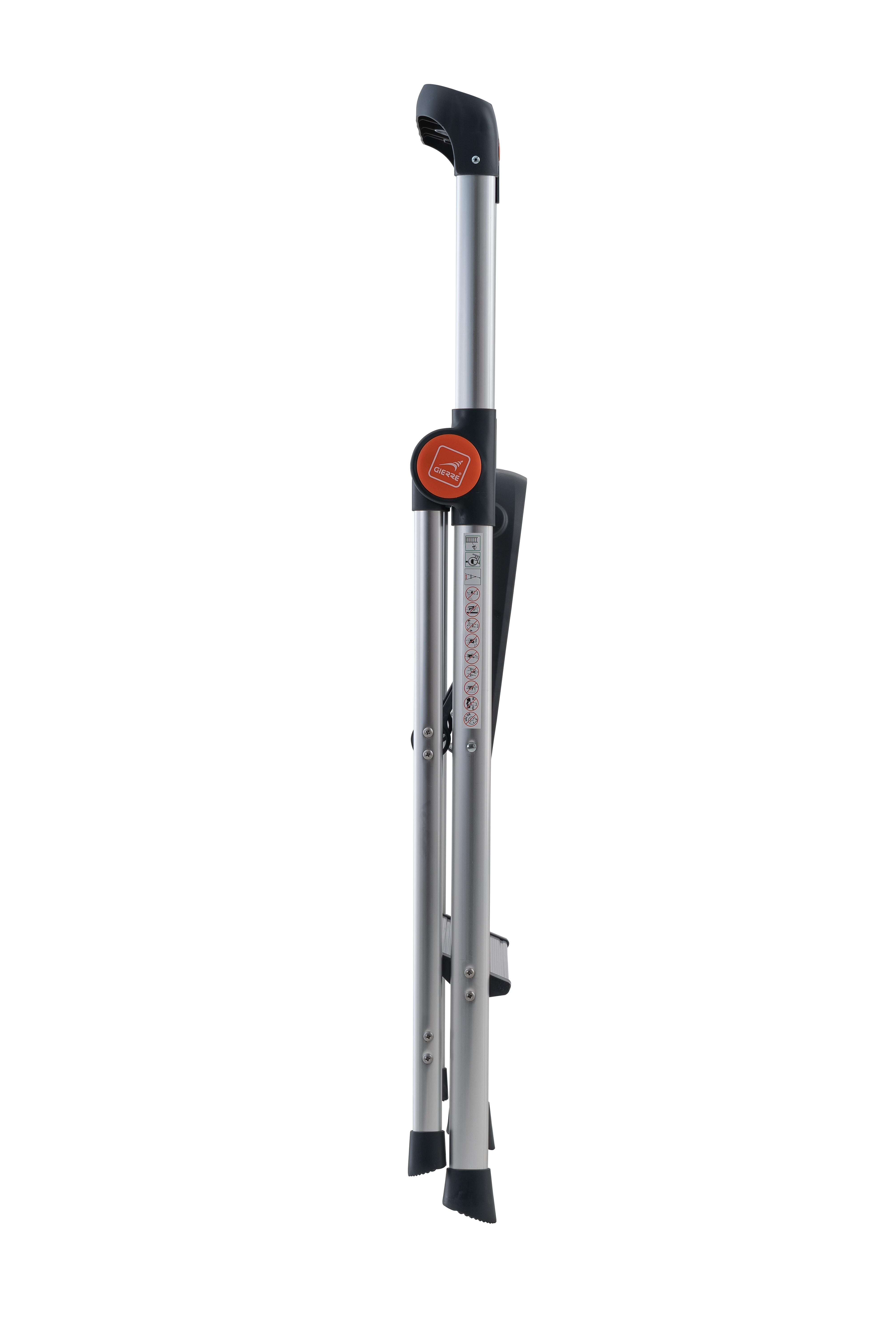 GIERRE BP200 Professional Aluminium Folding Step, 2 Steps | Mister Worker - View #3