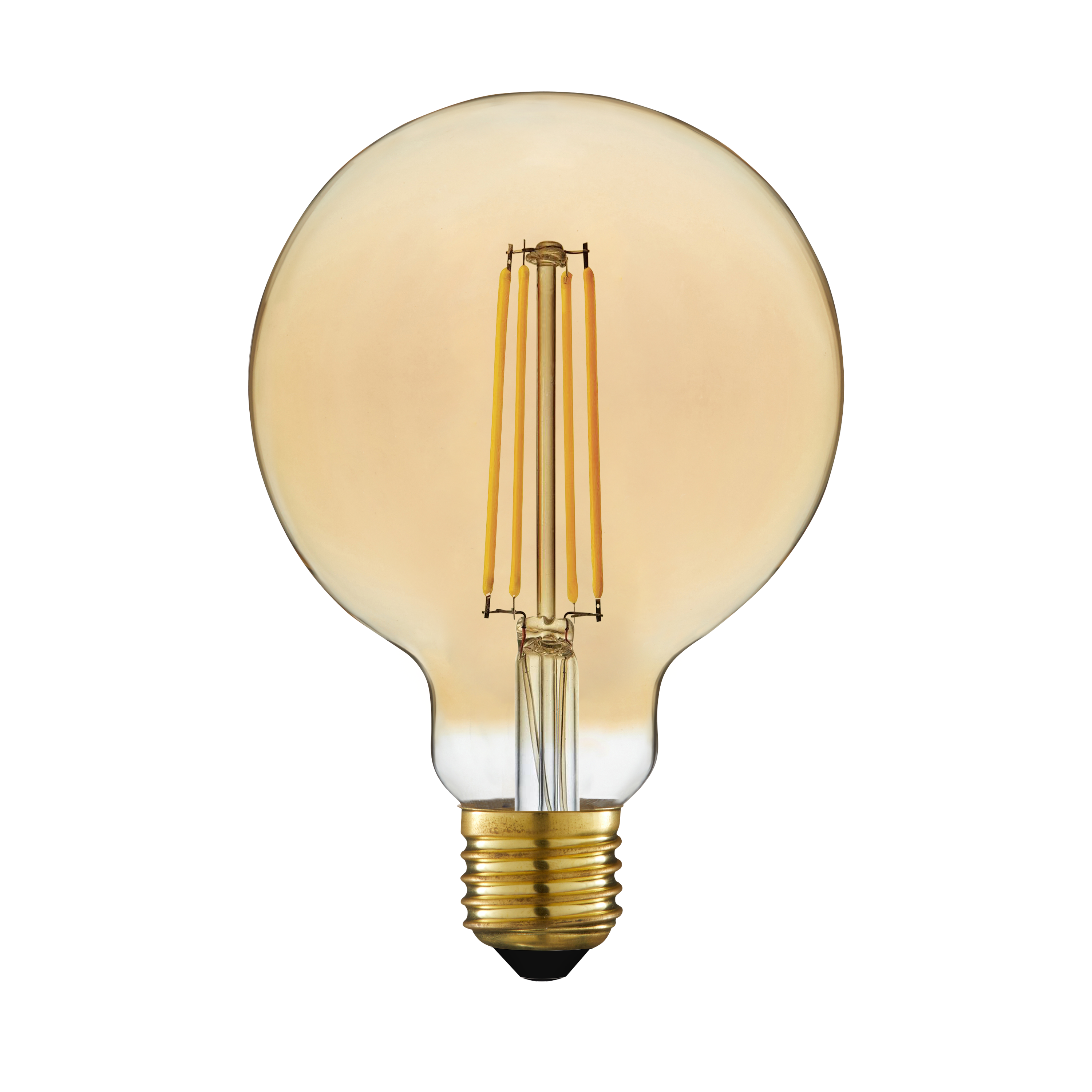 Ampoule led à filament, globe mm E27, 470lm = 40W, blanc chaud, LEXMAN - 2