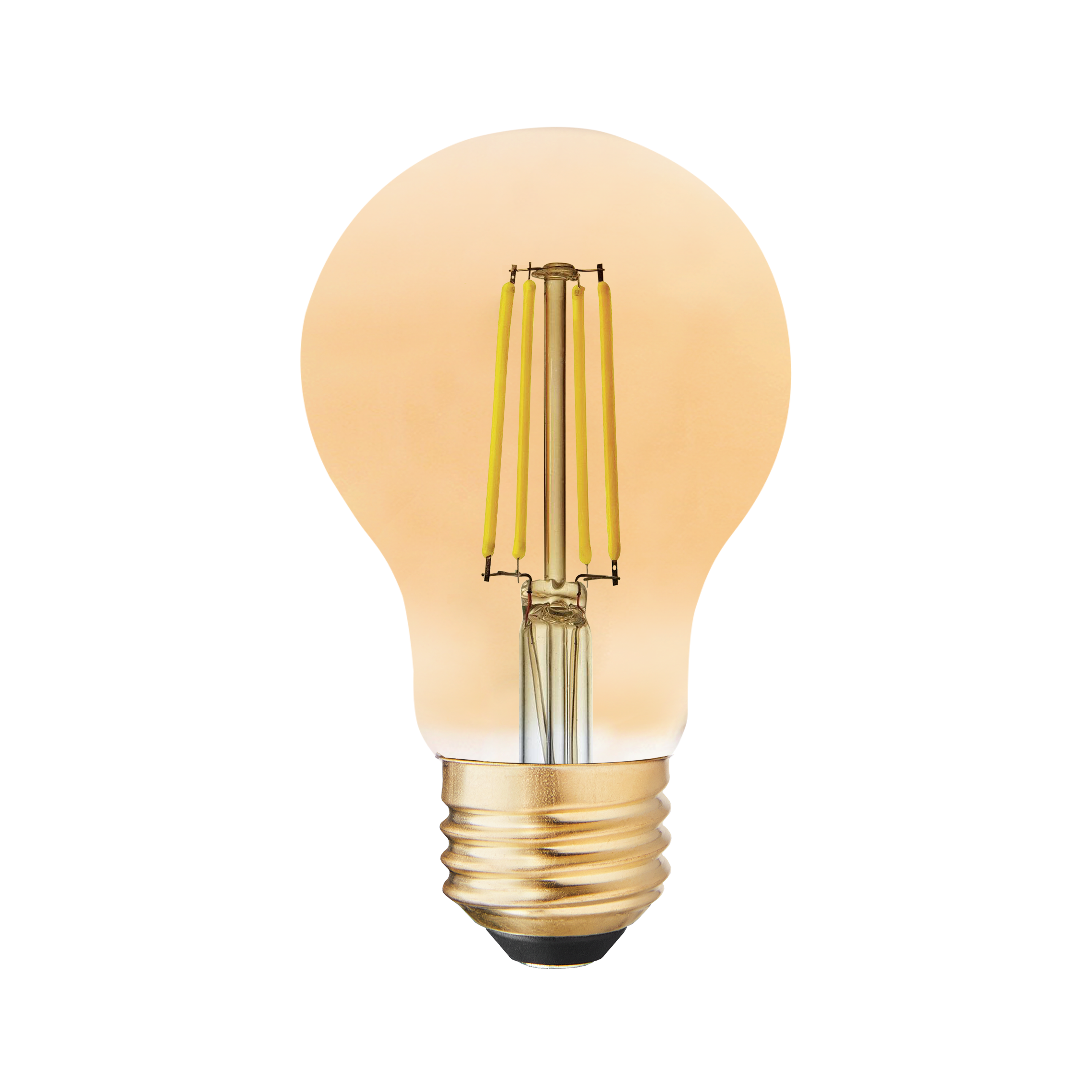 Bombilla decorativa LED E27 filamento forma estándar 1055 lúmenes 7.8W color de la luz blanco cálido 2700K CRI 89-80 luz natural y fiel clase energética D - 2