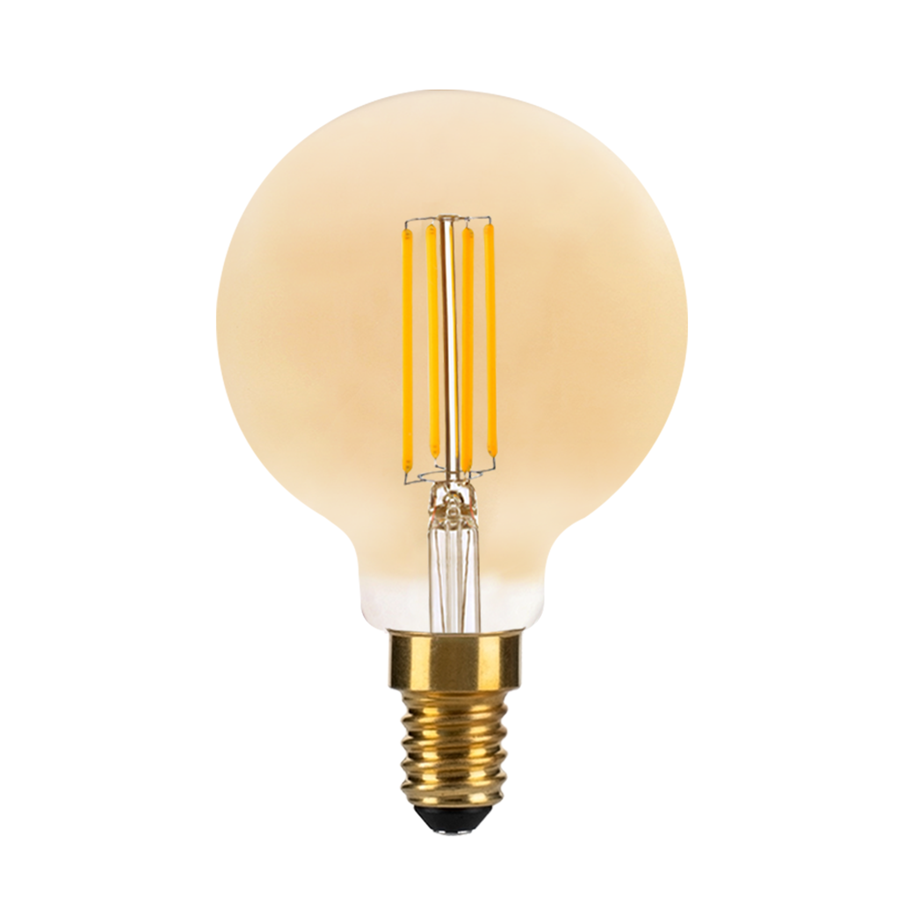 Ampoule led à filament, globe mm E14, 470lm = 40W, blanc chaud, LEXMAN - 2