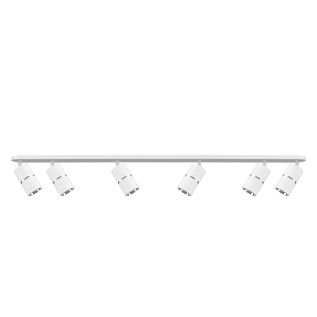 Listwa reflektorowa Bamboo biała 6 x GU10 Goldlux