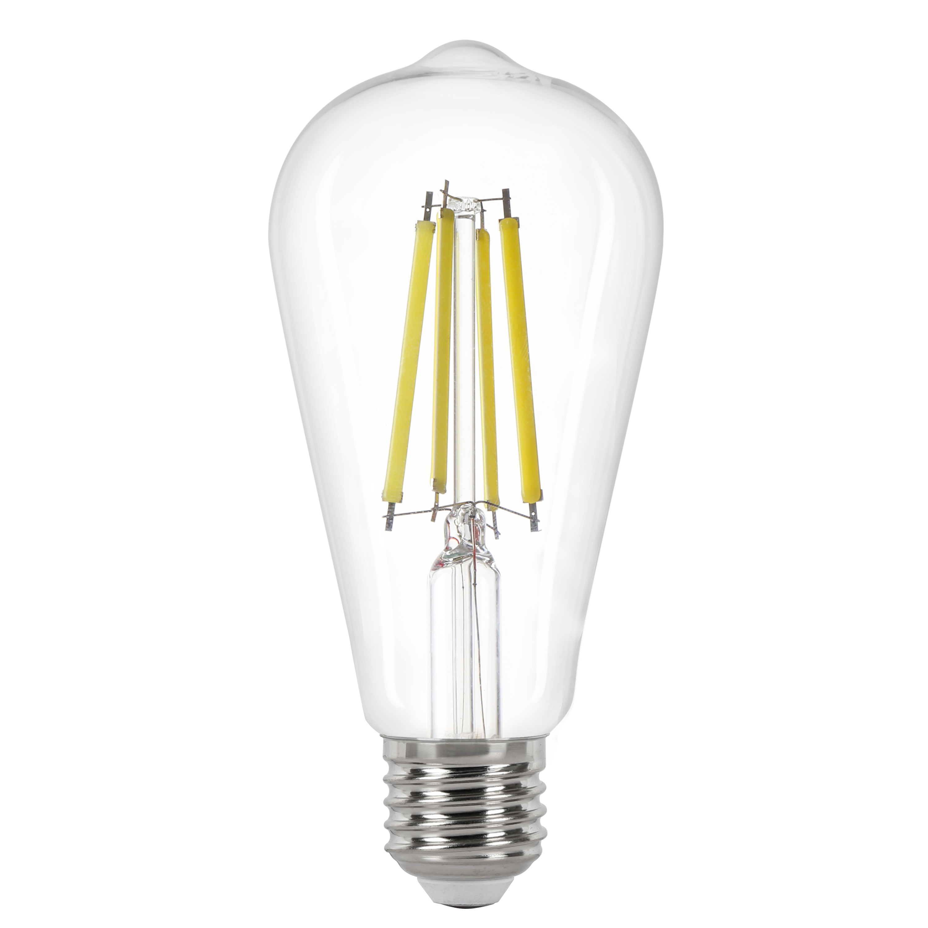 Lampada led filamentos clara Lexman ST64 E27 1055lm 2700K classe A 50000h - 2