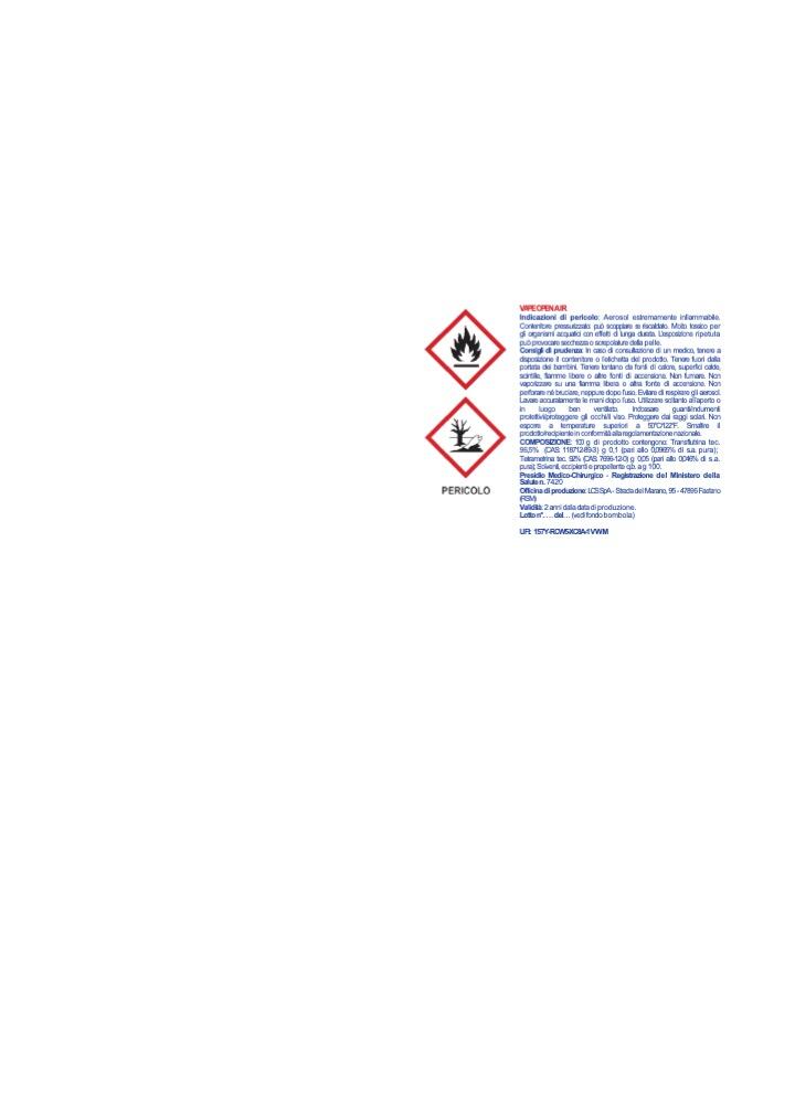 Insetticida spray per zanzare VAPE open air expert 600 ml - 6