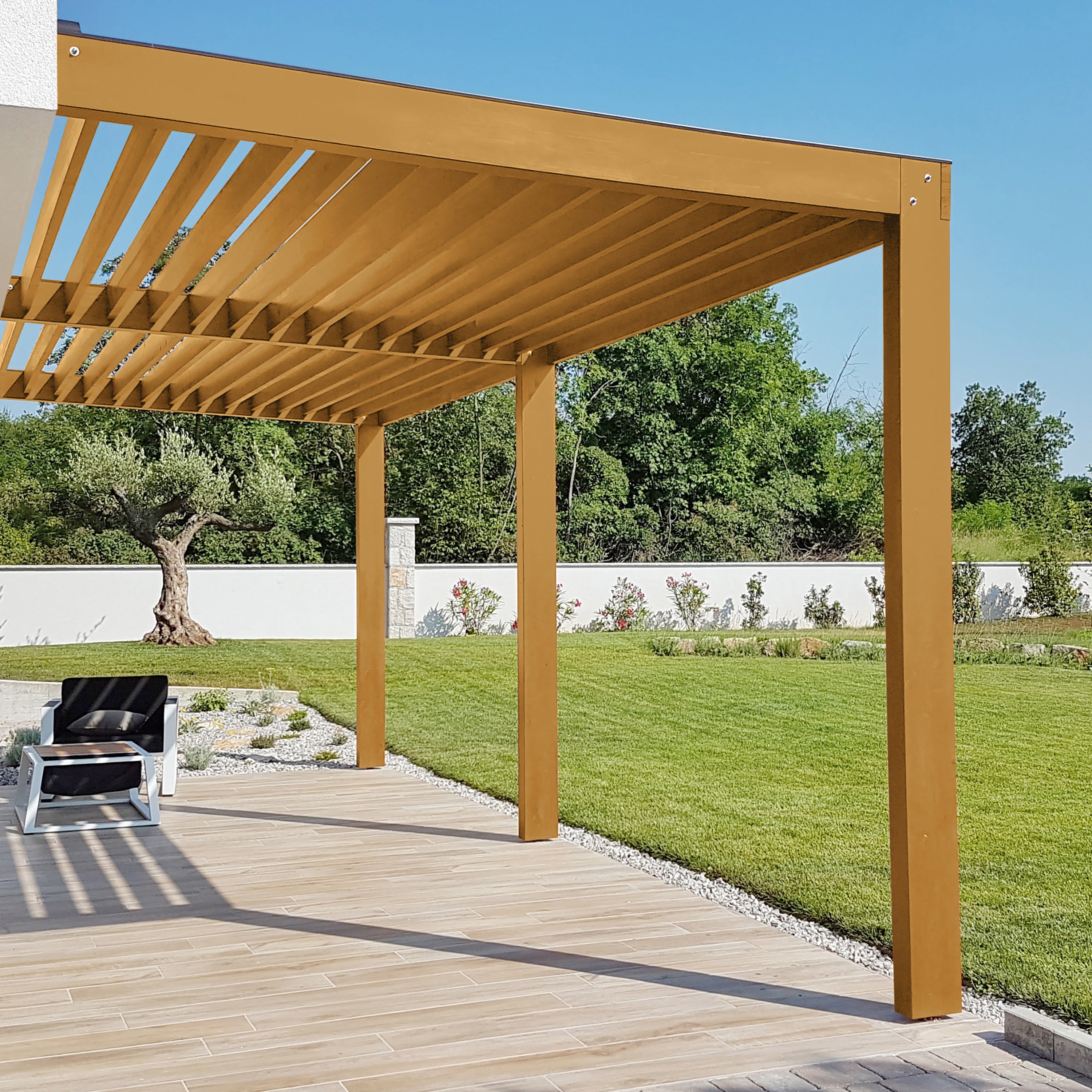 Lasure LUXENS , 4 ans chêne clair satiné 5 l - 3