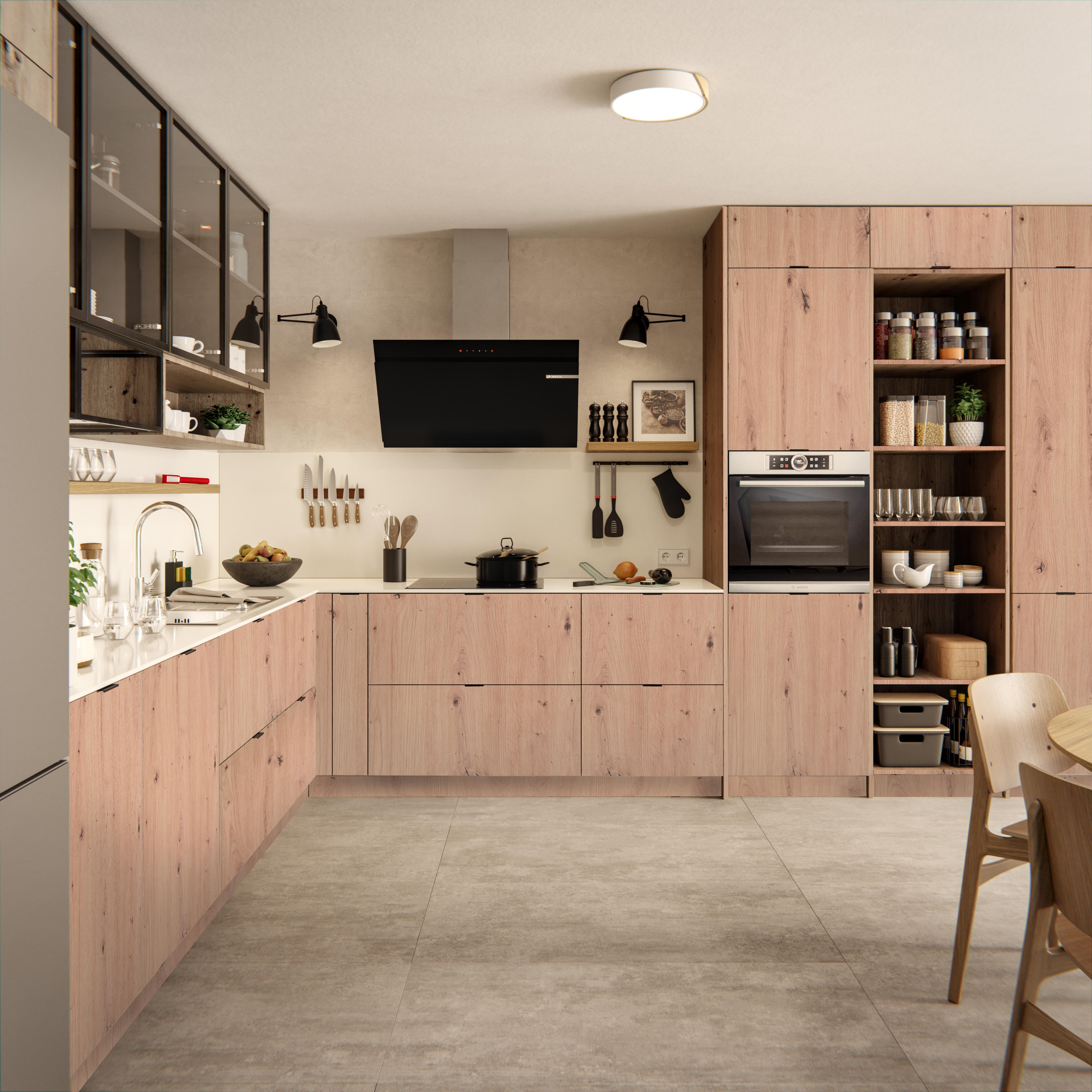 Porta de cozinha Delinia Amazonia 30X77 cm - 4