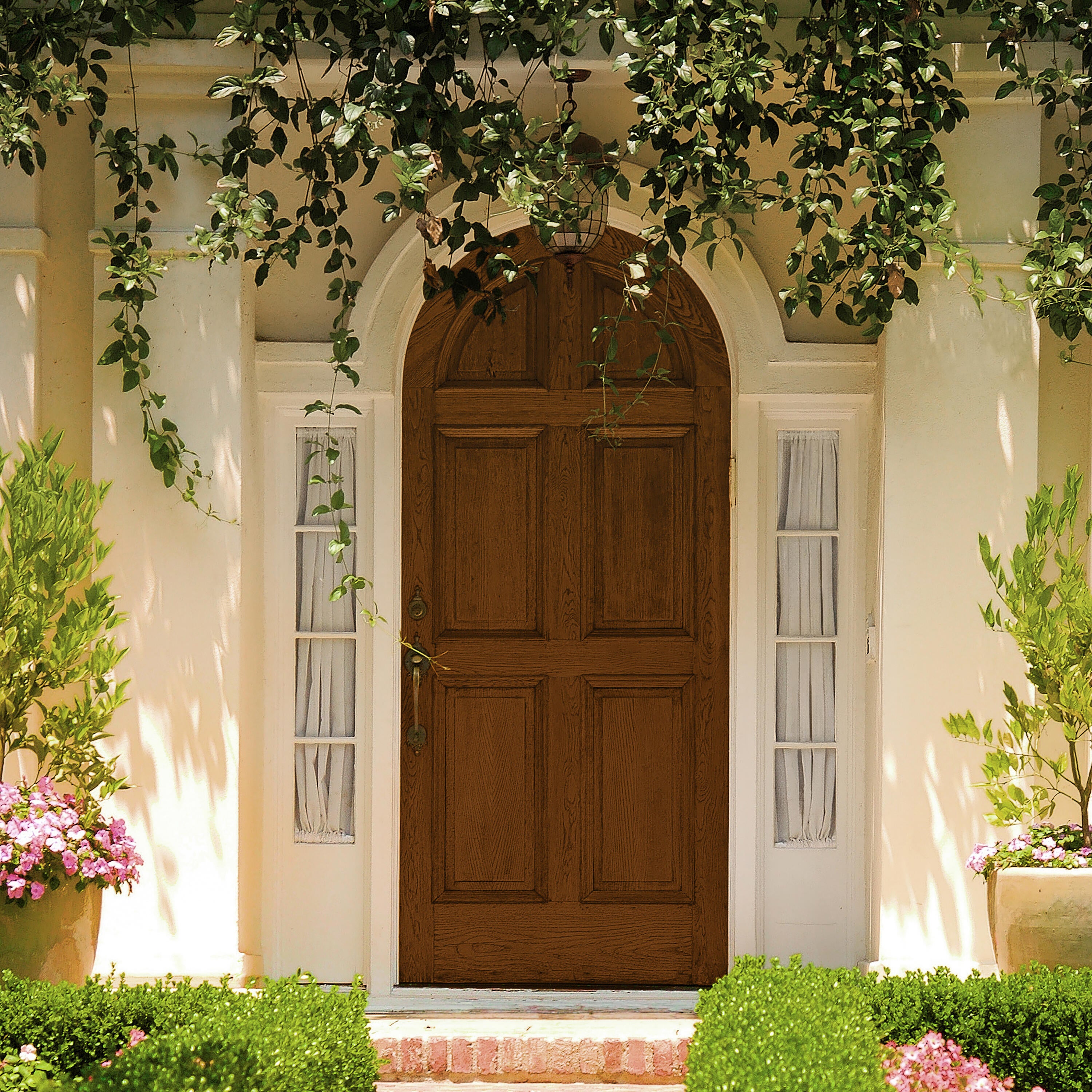 Barniz de madera de exterior color roble oscuro para ventana, puerta, persiana, valla, mobiliario, cancela LUXENS satinado 750 ml base agua - 5