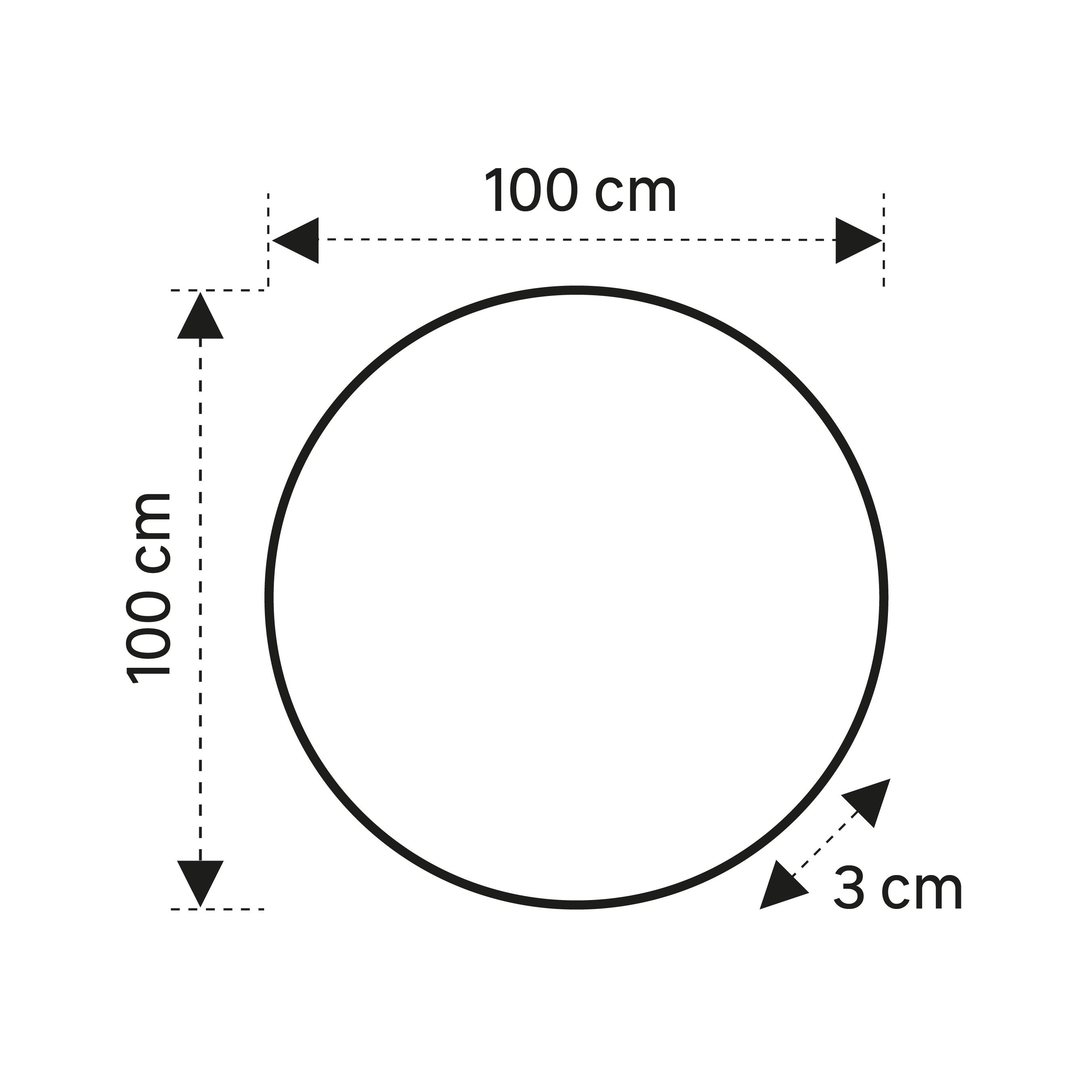 Espejo de baño con luz LED ambiente, Modern round incoloro con antivaho, táctil 100x100 cm - 4