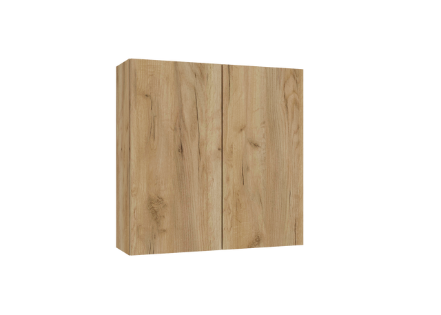 Szafka łazienkowa wisząca Duo 60x20x60 cm złoty dąb Defra