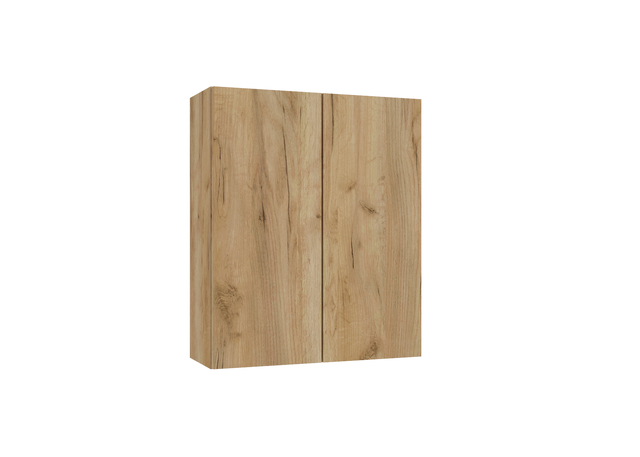 Szafka łazienkowa wisząca Duo 50x20x60 cm złoty dąb Defra