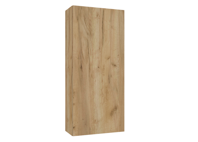 Szafka łazienkowa wisząca Duo 40x20x90 cm złoty dąb Defra
