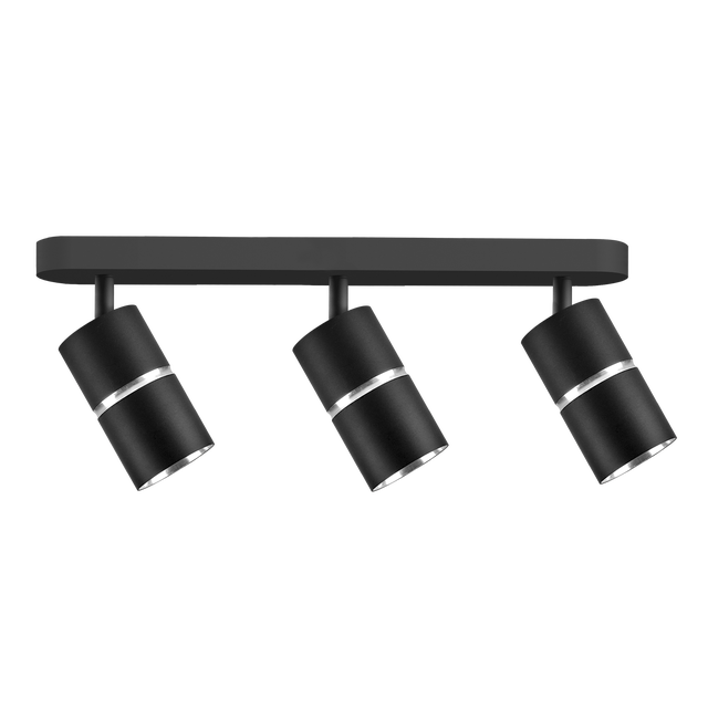 Listwa reflektorowa Bamboo czarna 3 x GU10 Goldlux