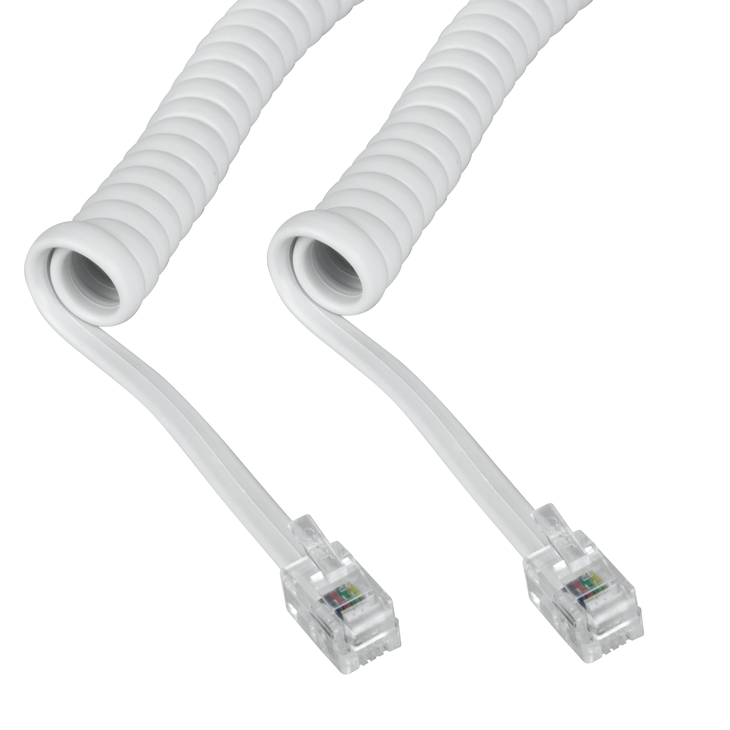 Kabel telefoniczny RJ11 EVODPM211 1,4x1,4 2 m BIAŁY EVOLOGY - 3