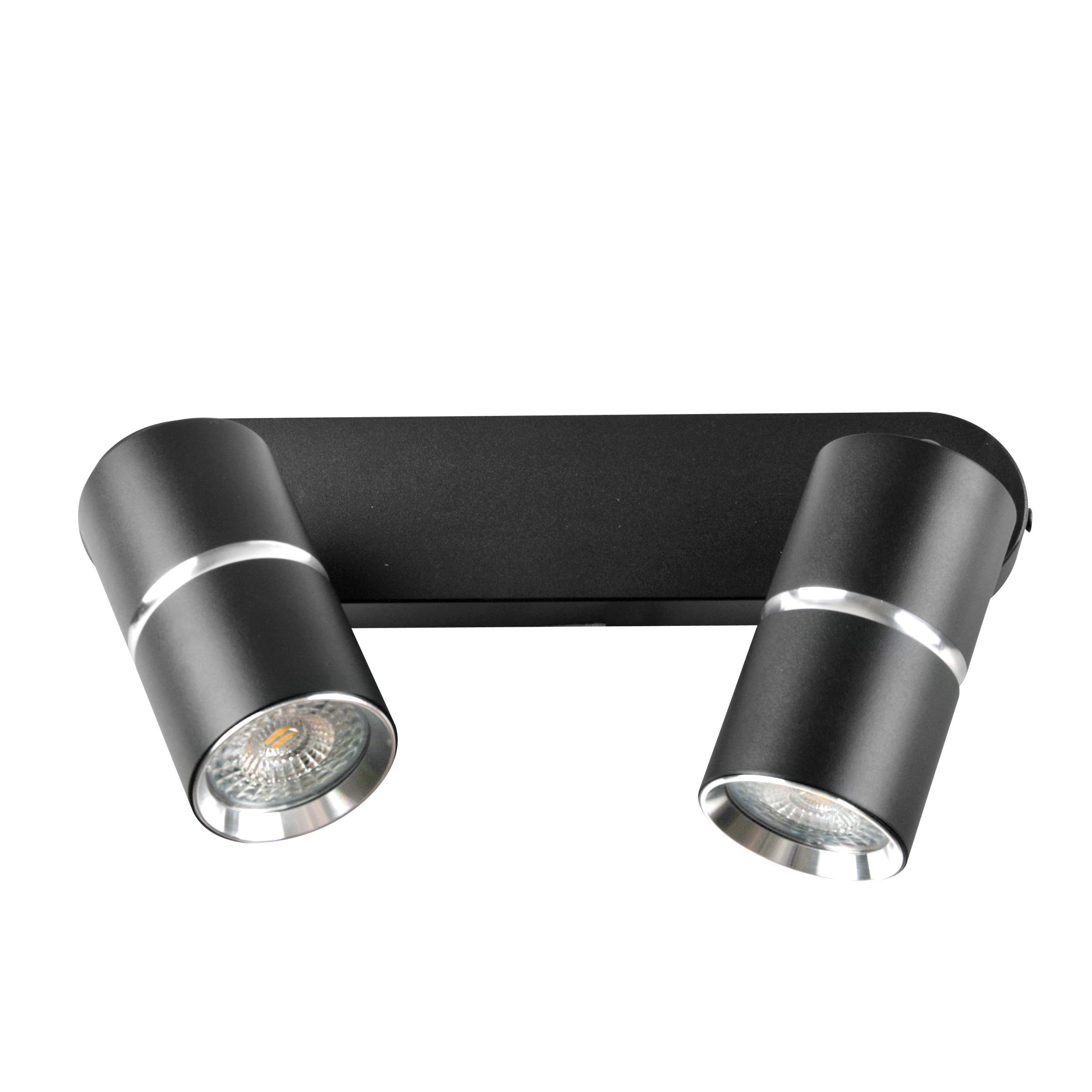 Listwa reflektorowa Bamboo czarna 2 x GU10 Goldlux - 6