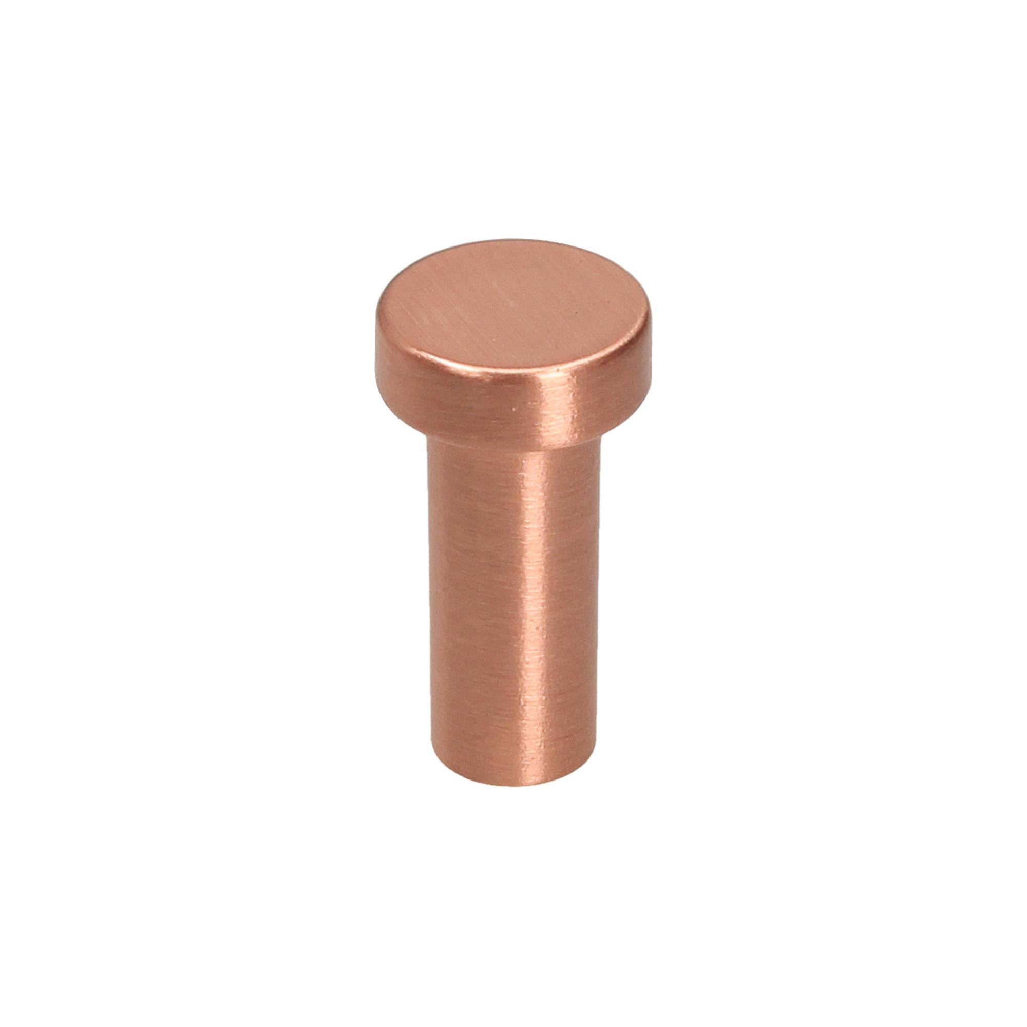 Perchero de gancho en acero cobre con 1 gancho, gamet