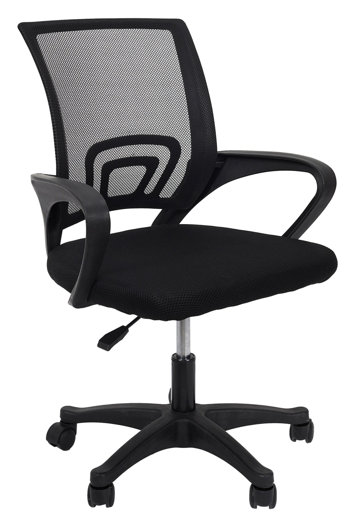 Silla de escritorio con ruedas negro