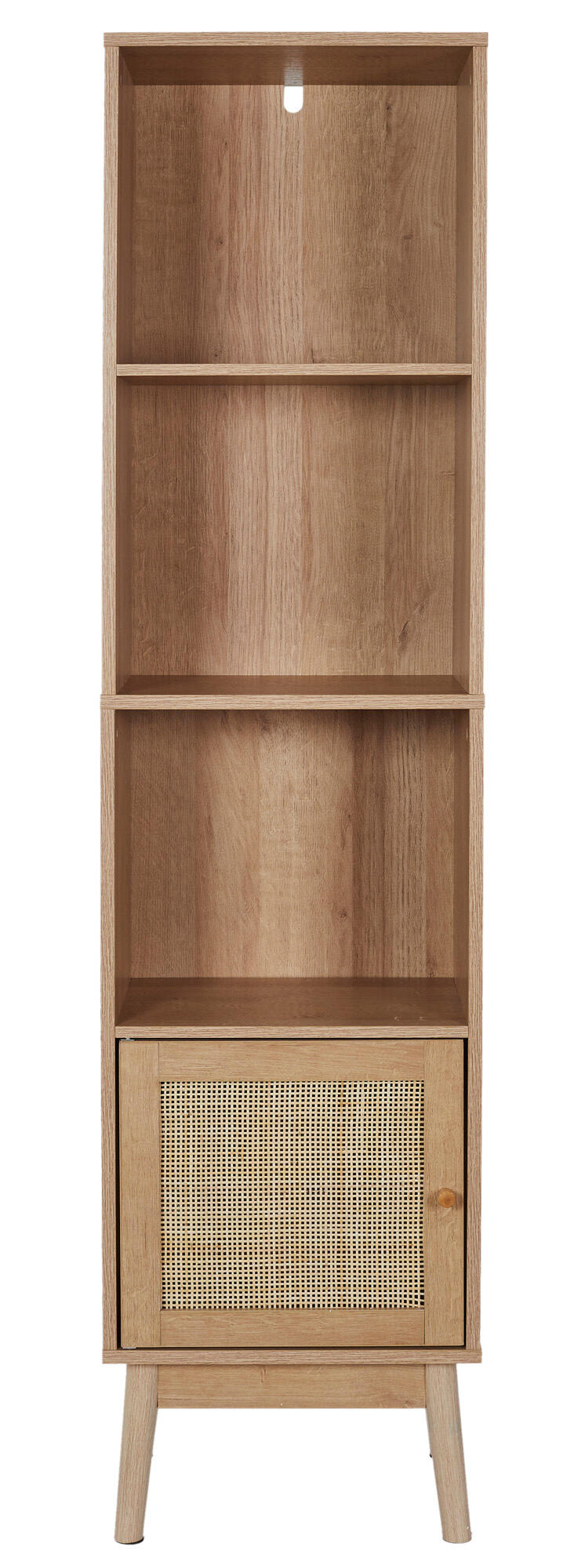 Estante Bali com 1 porta castanho 40x30x160cm - 2