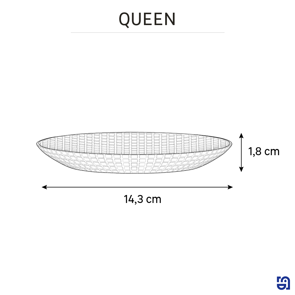 Mydelniczka Queen złota Sensea - 4