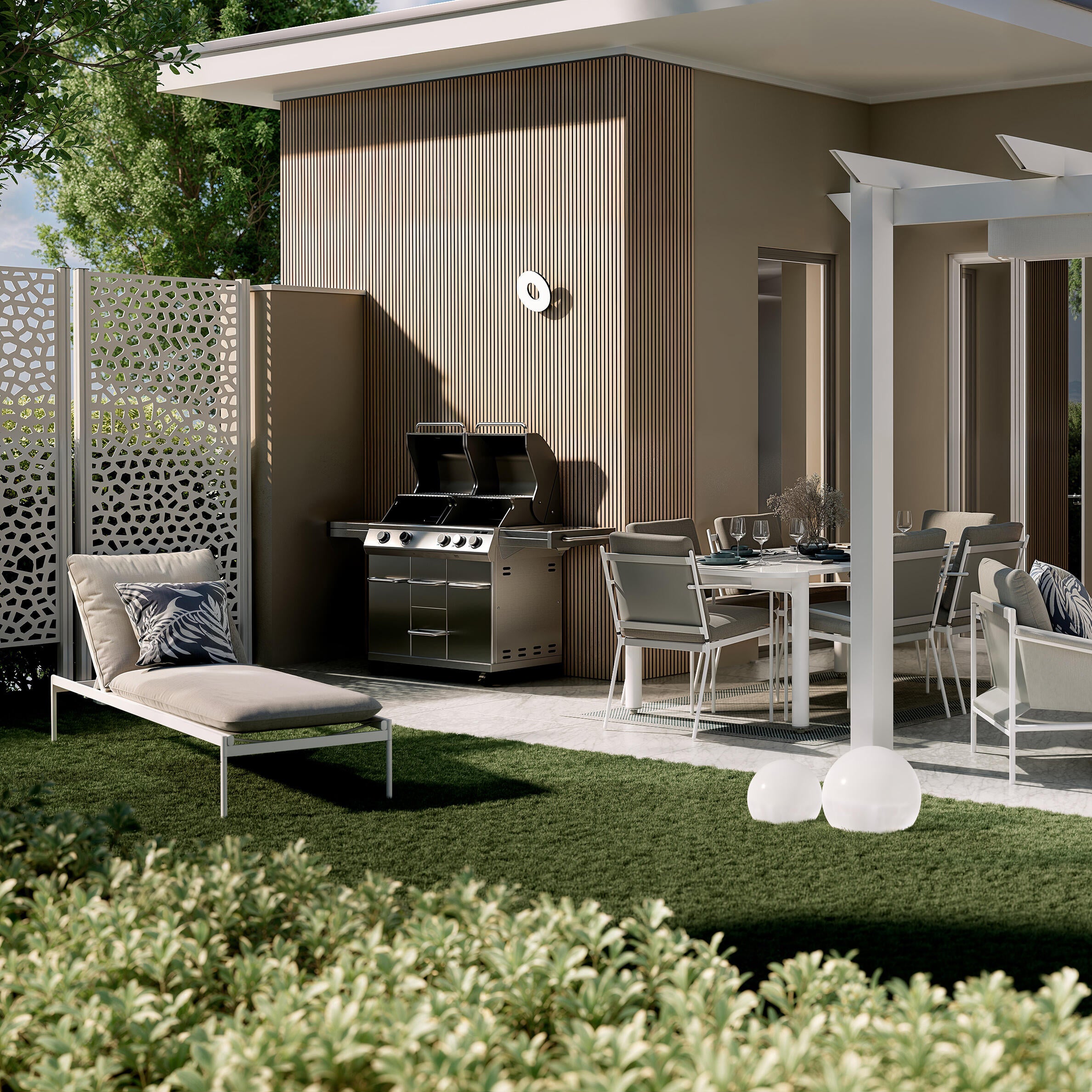 Barbecue a gas NATERIAL Hudson 3 bruciatori + 1 laterale extra - 2
