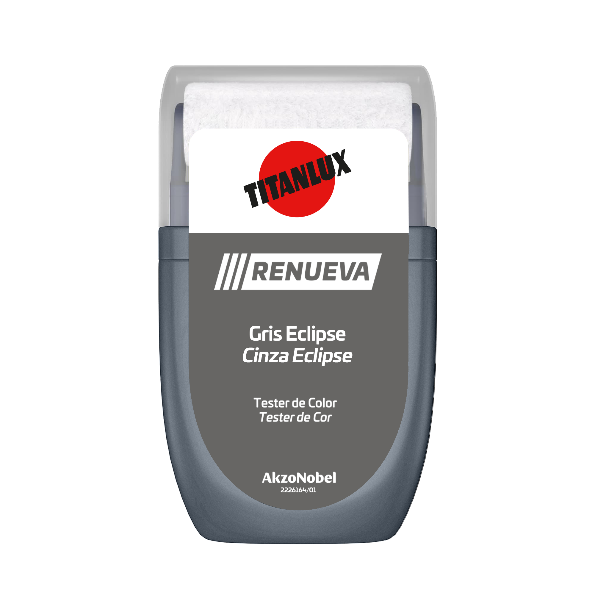 Tester de pintura Renueva TITANLUX color eclipse mate 30ml para paredes y techos - 2