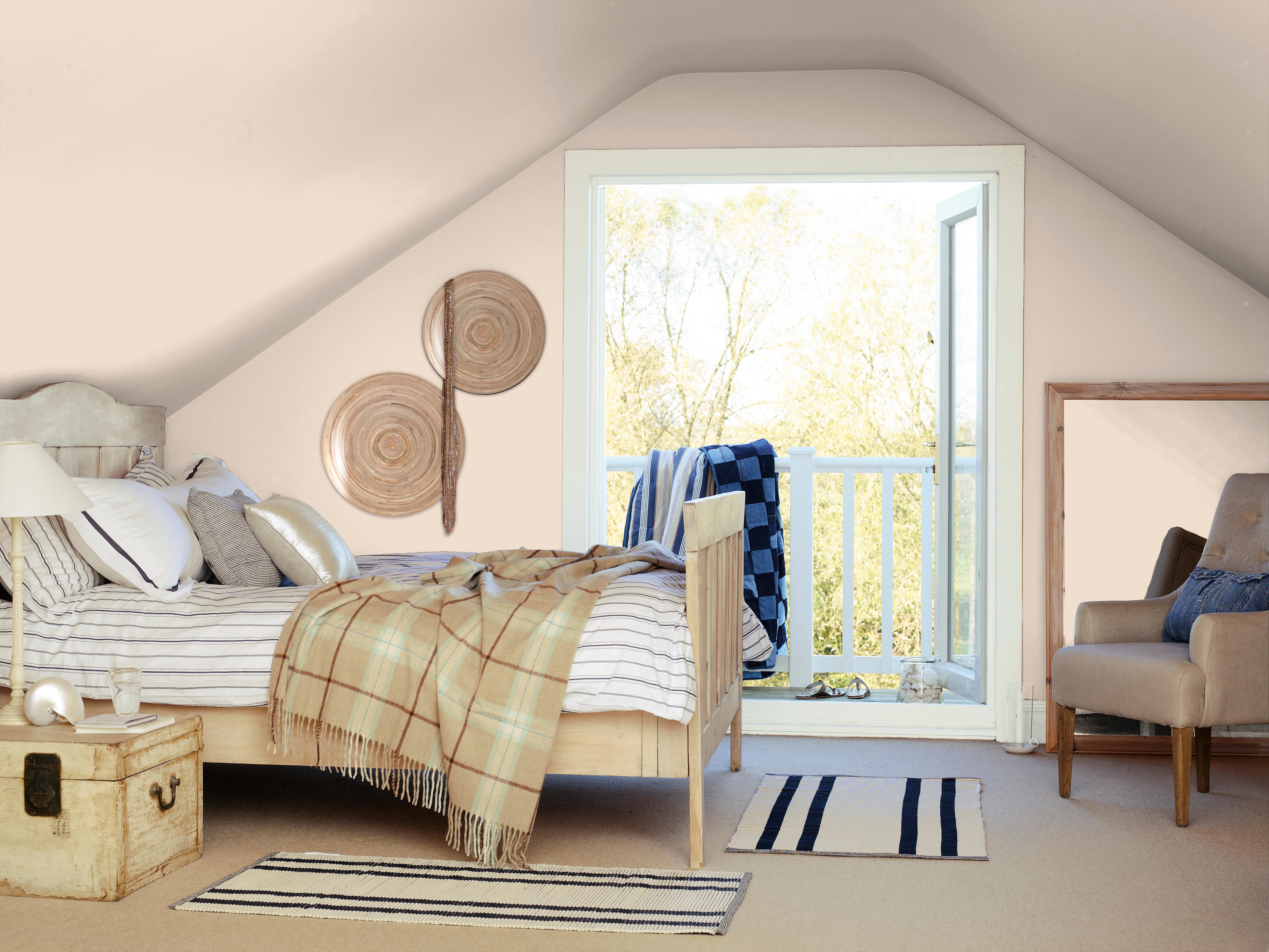 Tester de pintura Renueva TITANLUX color arena blanca mate 30ml para paredes y techos - 5