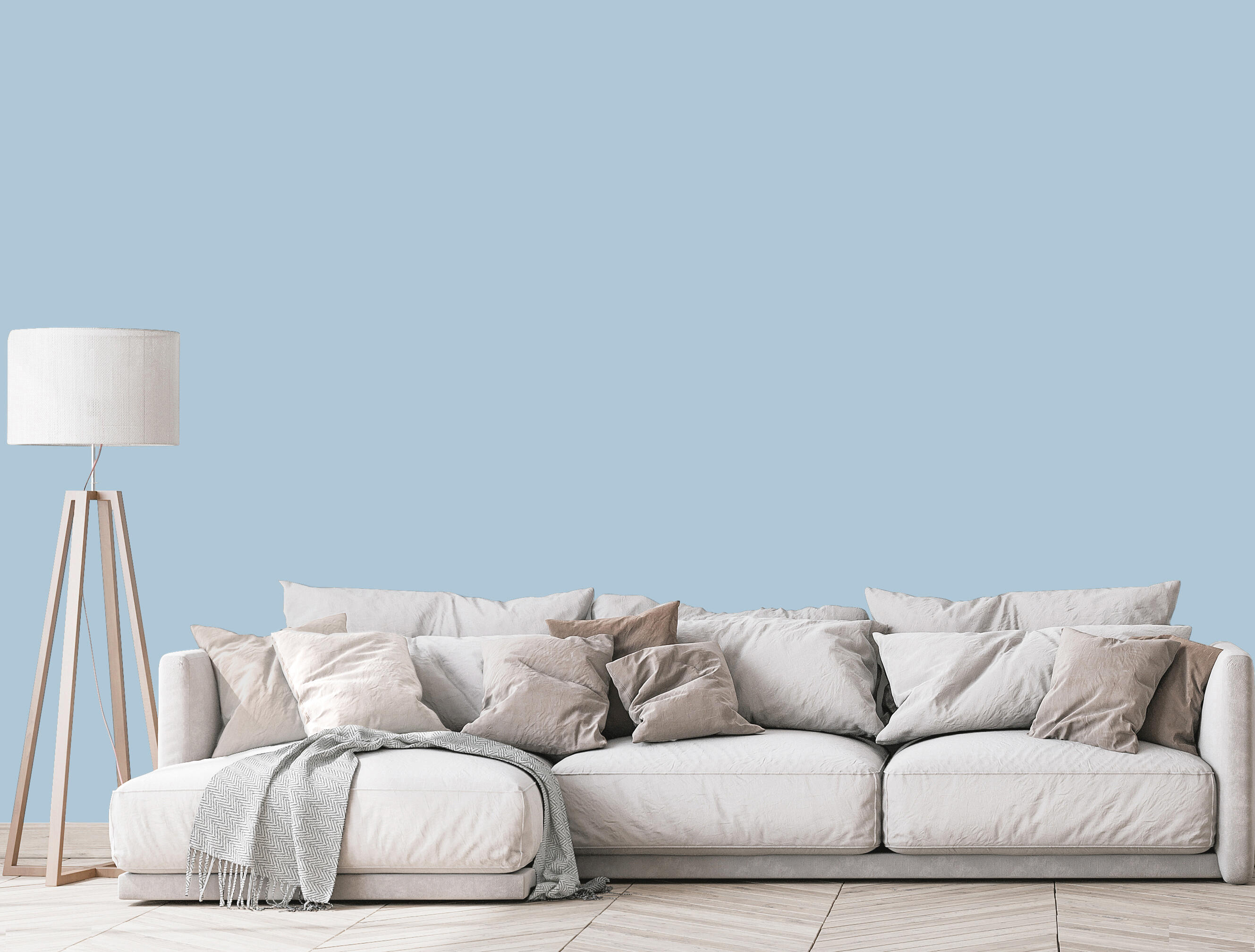 Tester de pintura Renueva TITANLUX color azul rio mate 30ml para paredes y techos - 6