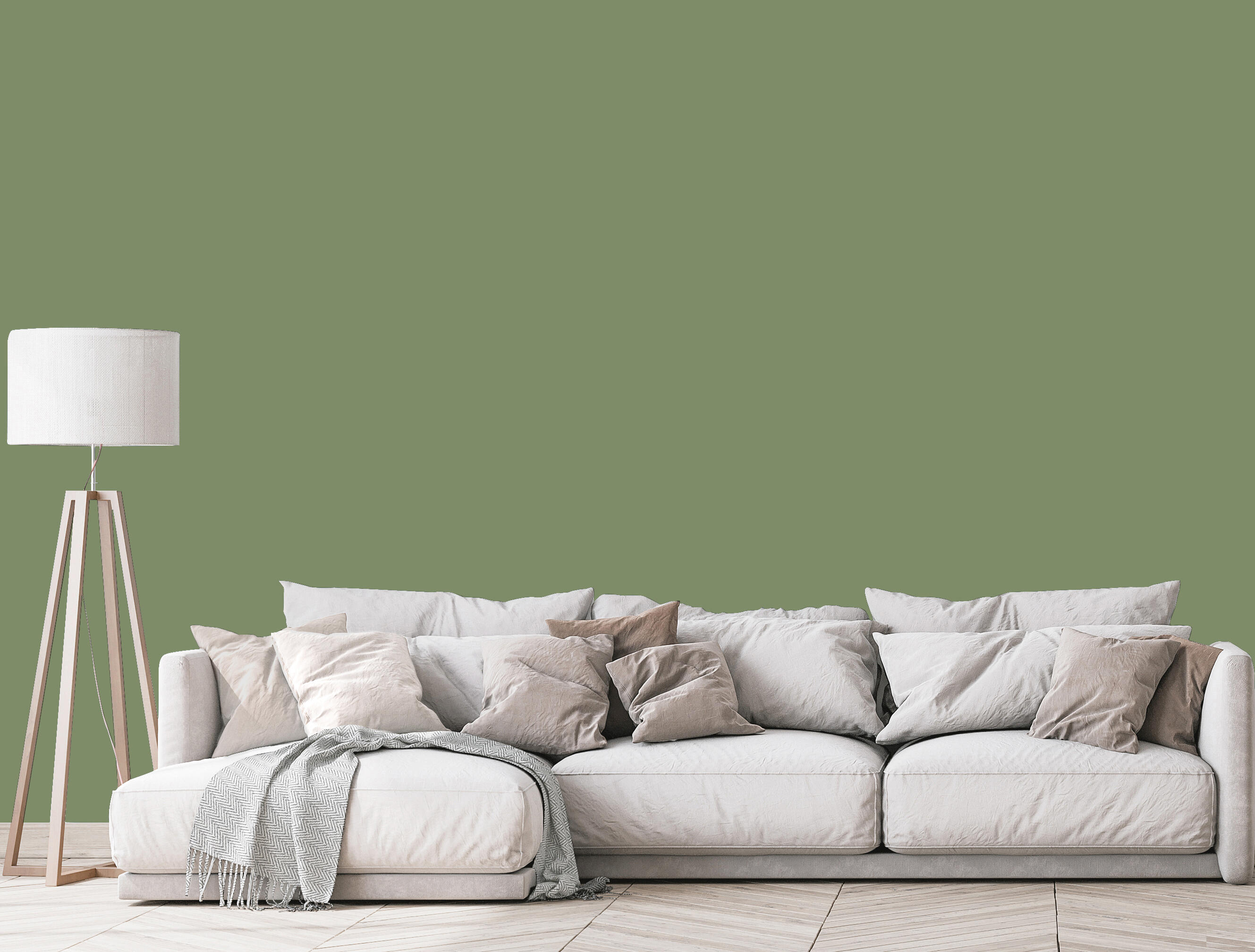 Tester de pintura Renueva TITANLUX color verde laurel mate 30ml para paredes y techos - 6