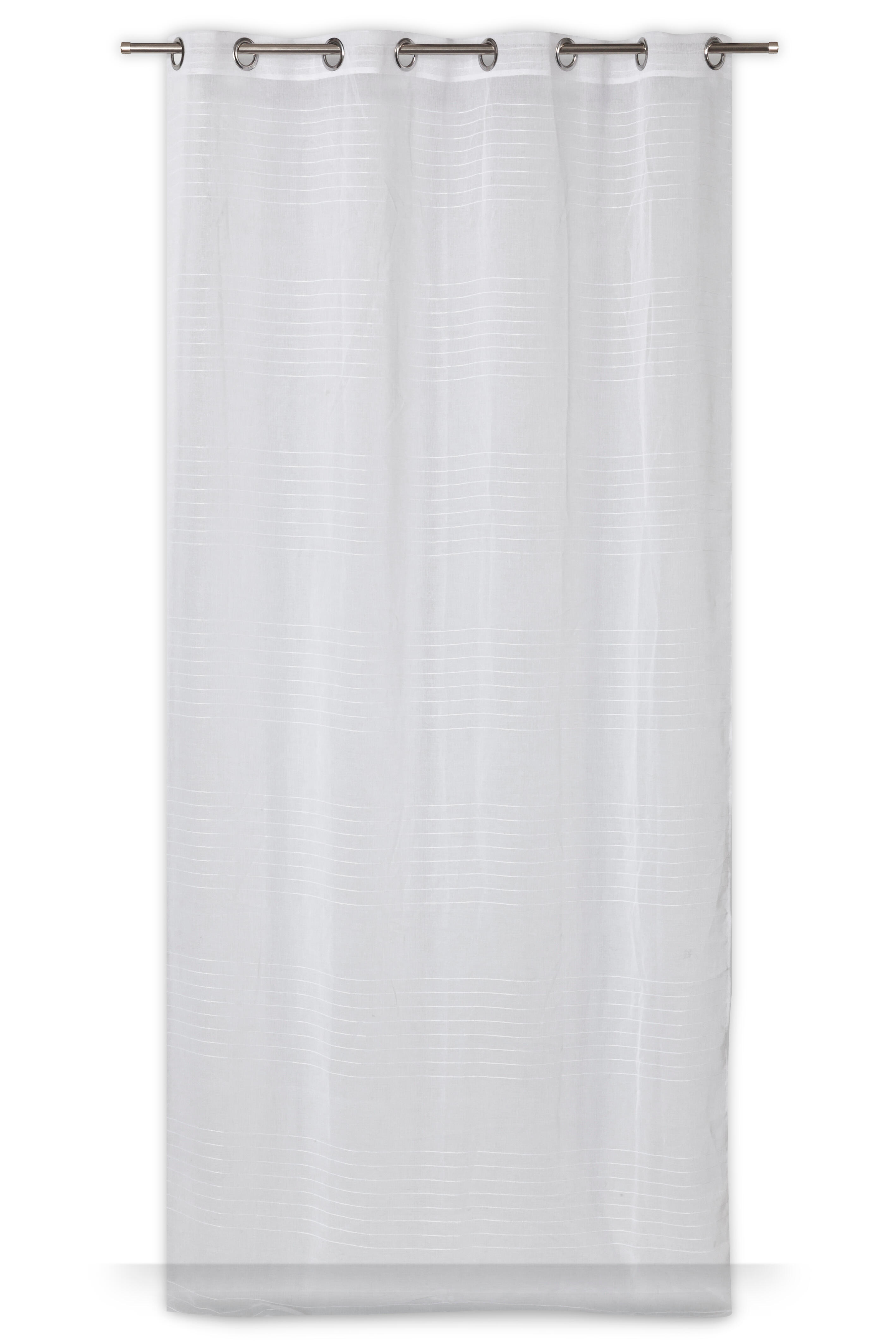 Tenda Lewes bianco, occhiello 140x280 cm - 2