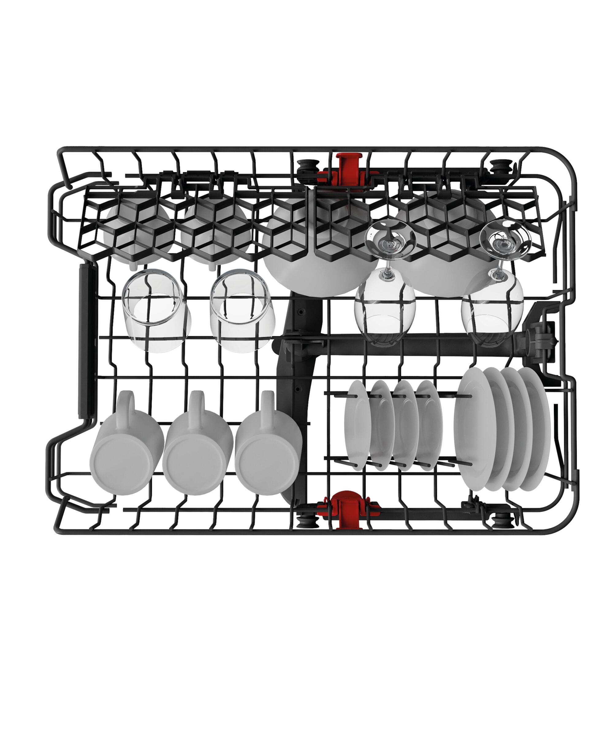 Lavavajillas integrable WHIRLPOOL WSIC 3M27 C 10 cubiertos 6 programas con inicio diferido blanco 45cm clase E - 8