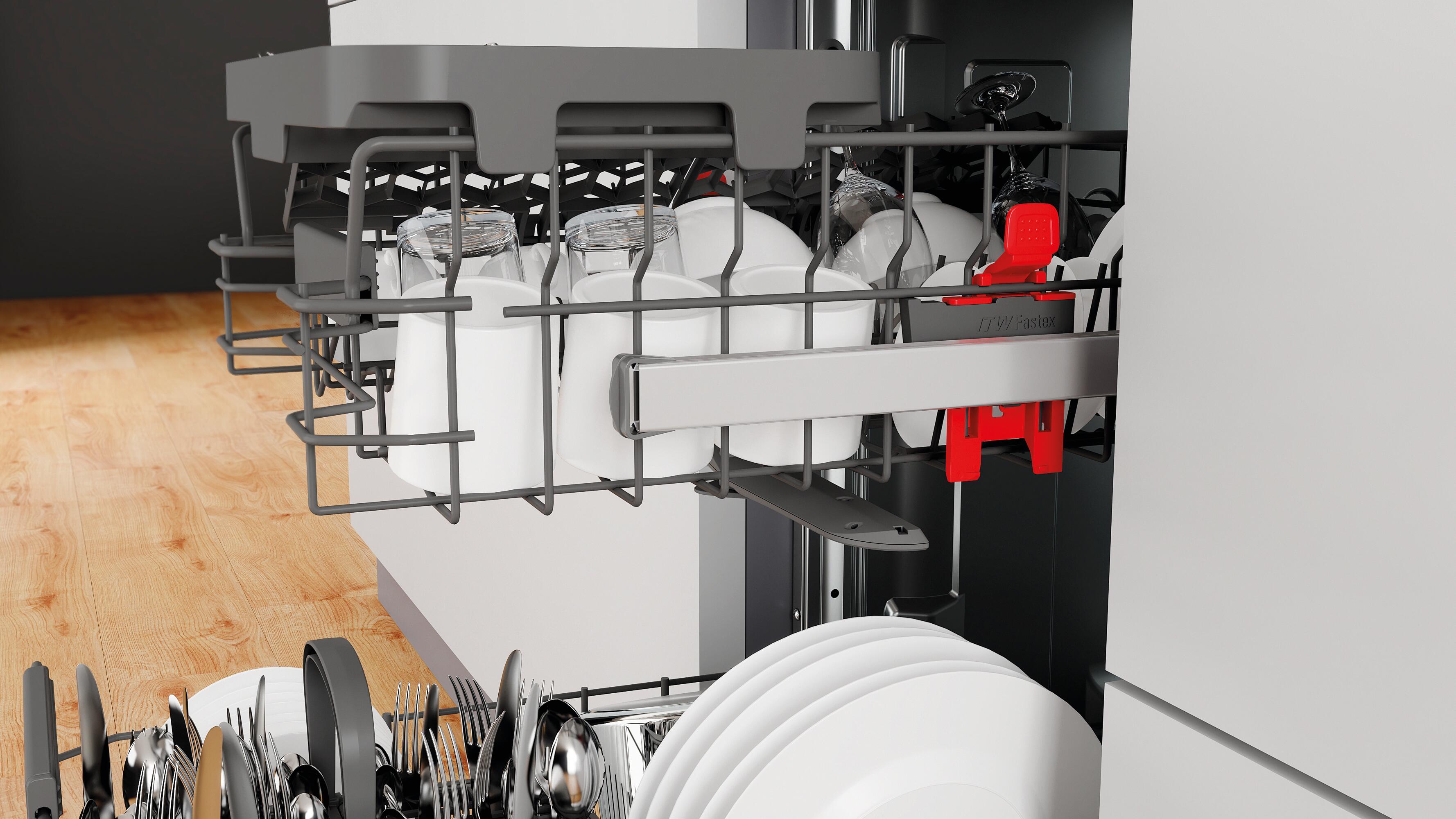 Lavavajillas integrable WHIRLPOOL WSIC 3M27 C 10 cubiertos 6 programas con inicio diferido blanco 45cm clase E - 5