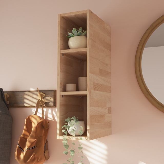 Mensola a muro Eleki HN20 rettangolare in truciolare L 20 x P 37 cm